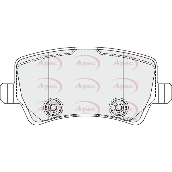 BRAKE PADS (REAR) (R90) image