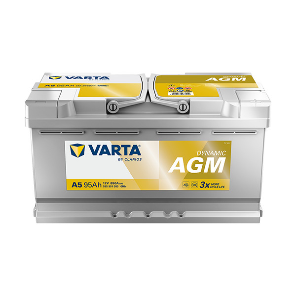 VARTA 12V 95AH 850CCA AGM SS PLUS 3YR Battery image