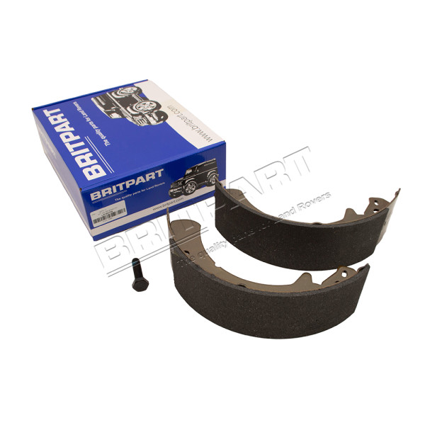 BRAKE SHOE SET HAND BRAKE 1994 ON VERTICAL MOUNT image